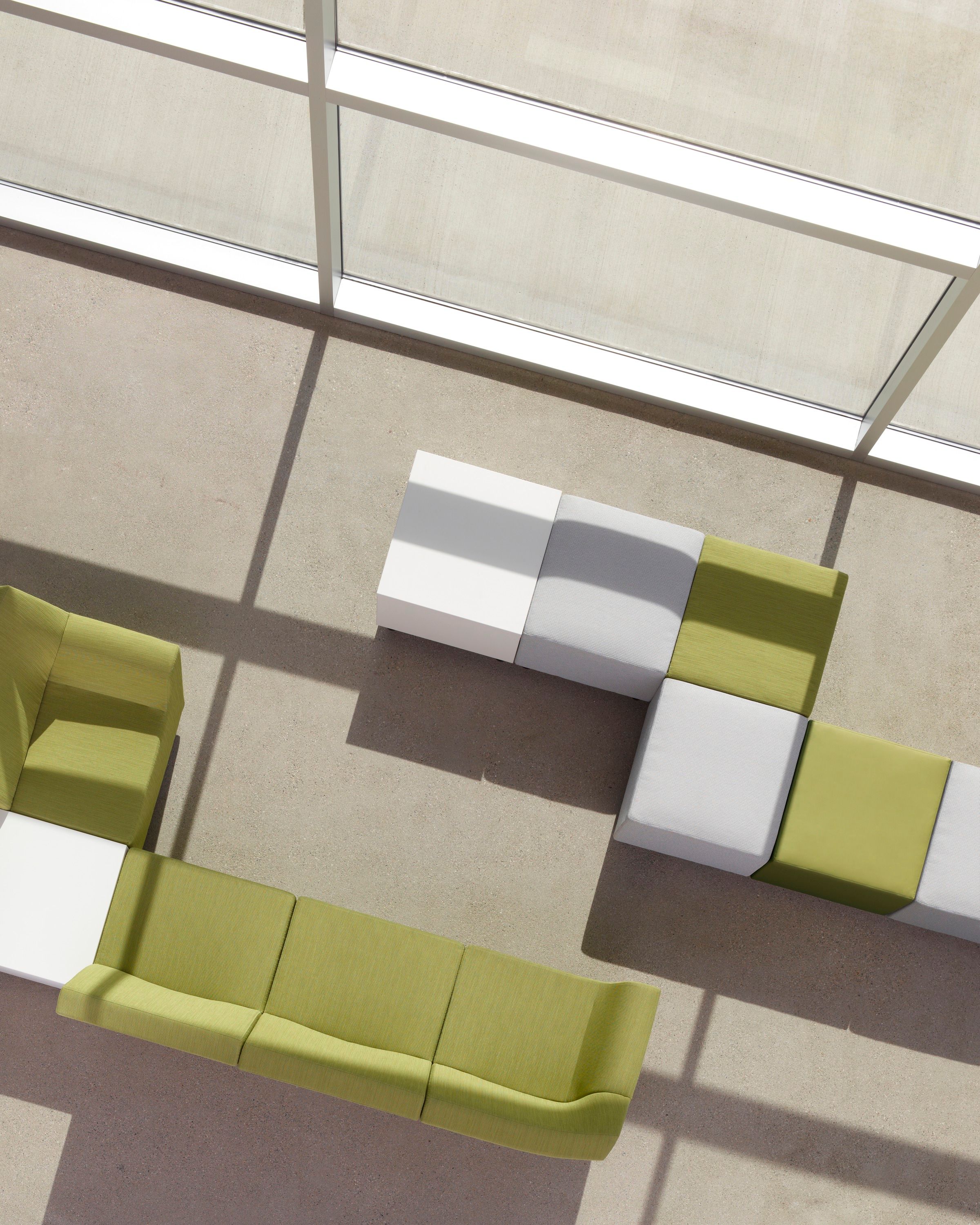 Модульный тканевый диван Herman Miller Swoop ARCH-00001740 - Вид №3