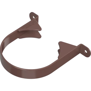 Хомут для водосточной трубы Технониколь Оптима 120x80 мм коричневый