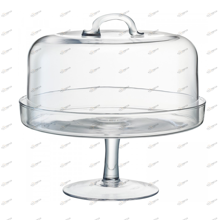 Подставка для торта 26,5 см прозрачная LSA INTERNATIONAL  00-3870001 Прозрачный 