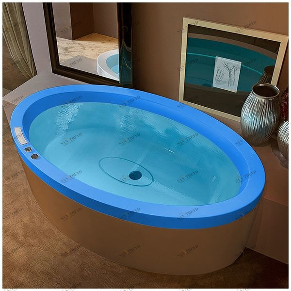 Ванна GRUPPO TREESSE Eos 190 VTL-V8491-G голубая овальная VTLV8491G