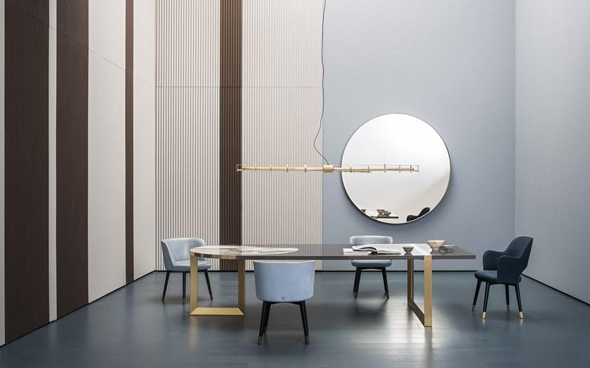 BAXTER Зеркало настенное круглое в раме sun-id-1404673 - Вид №2