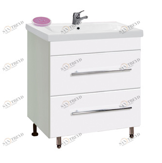 Тумба VAKO COMO 80 релинг 2 ящика 12376 2323111