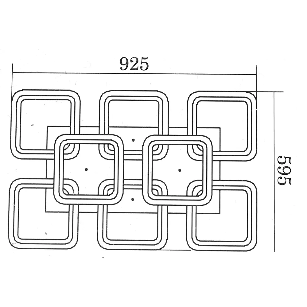Люстра потолочная светодиодная Escada 10204/8LED 155W с пультом управления, 36 м², регулируемый белый свет, цвет белый STLM-2022897 - Вид №12
