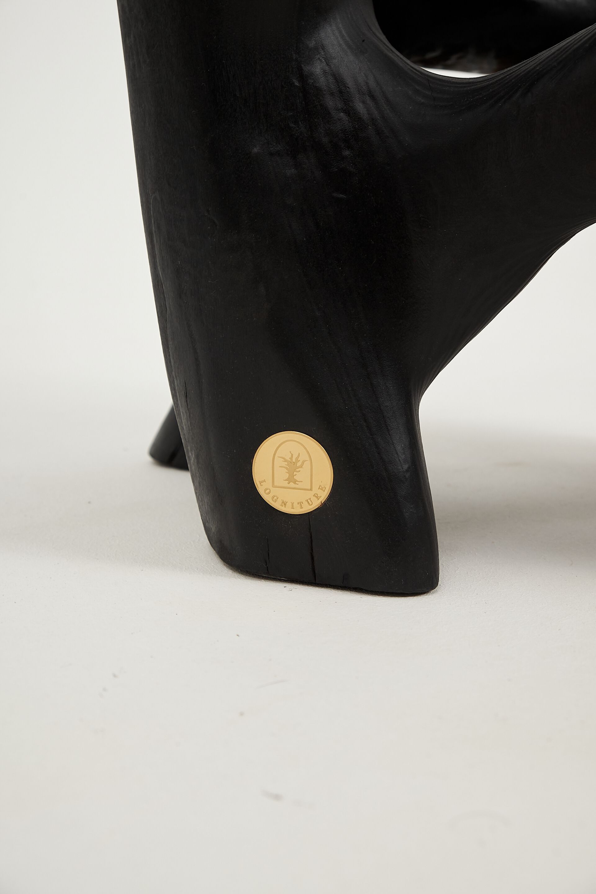 Высокий деревянный стул со спинкой Logniture Makha ARCH-00085057 - Вид №5