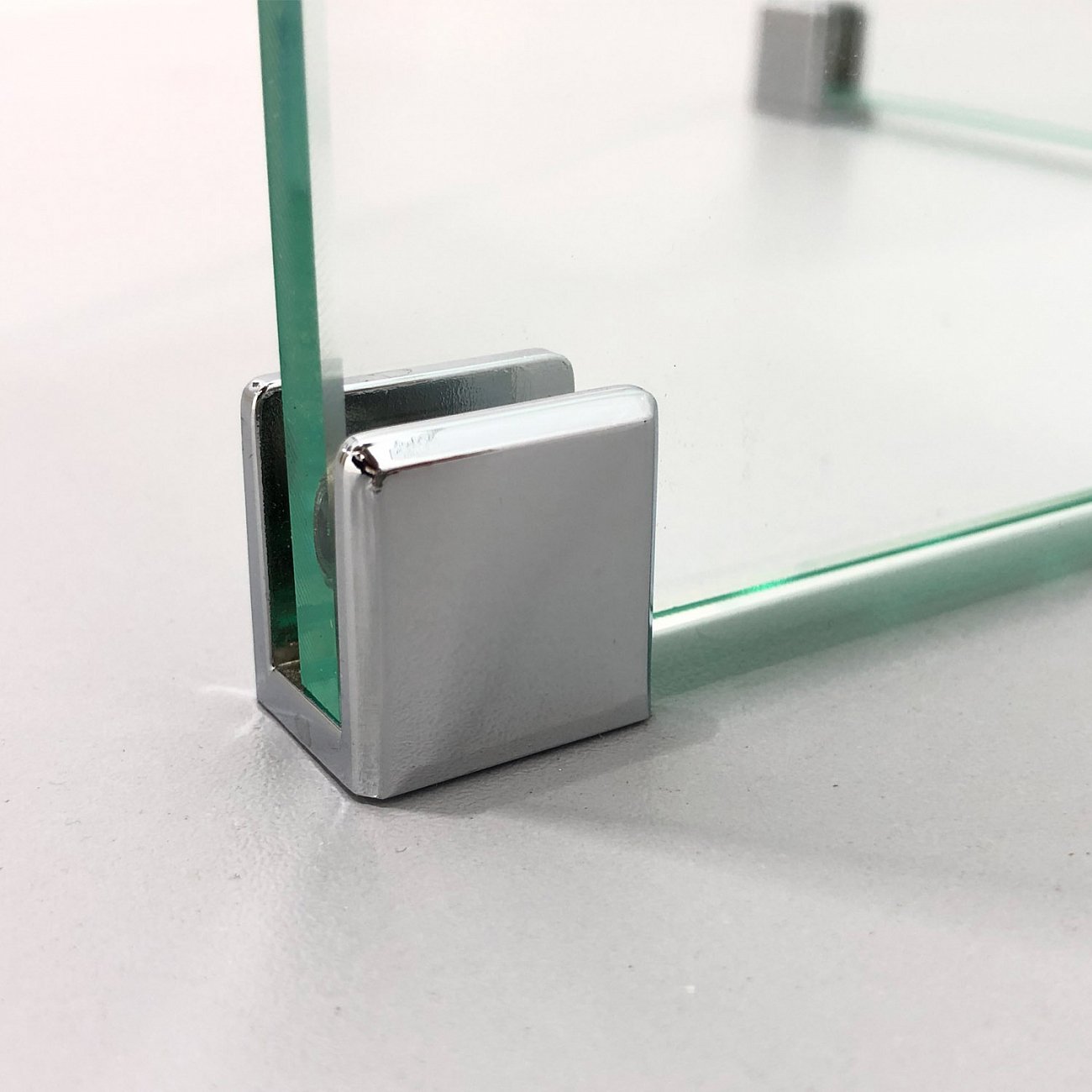 Журнальный столик стеклянный шестигранный 60 см "Изи" GRAUM  304082 Прозрачный  - Вид №5