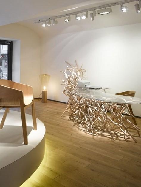 TON Стул из массива дерева с подлокотниками Merano 321400 - Вид №11