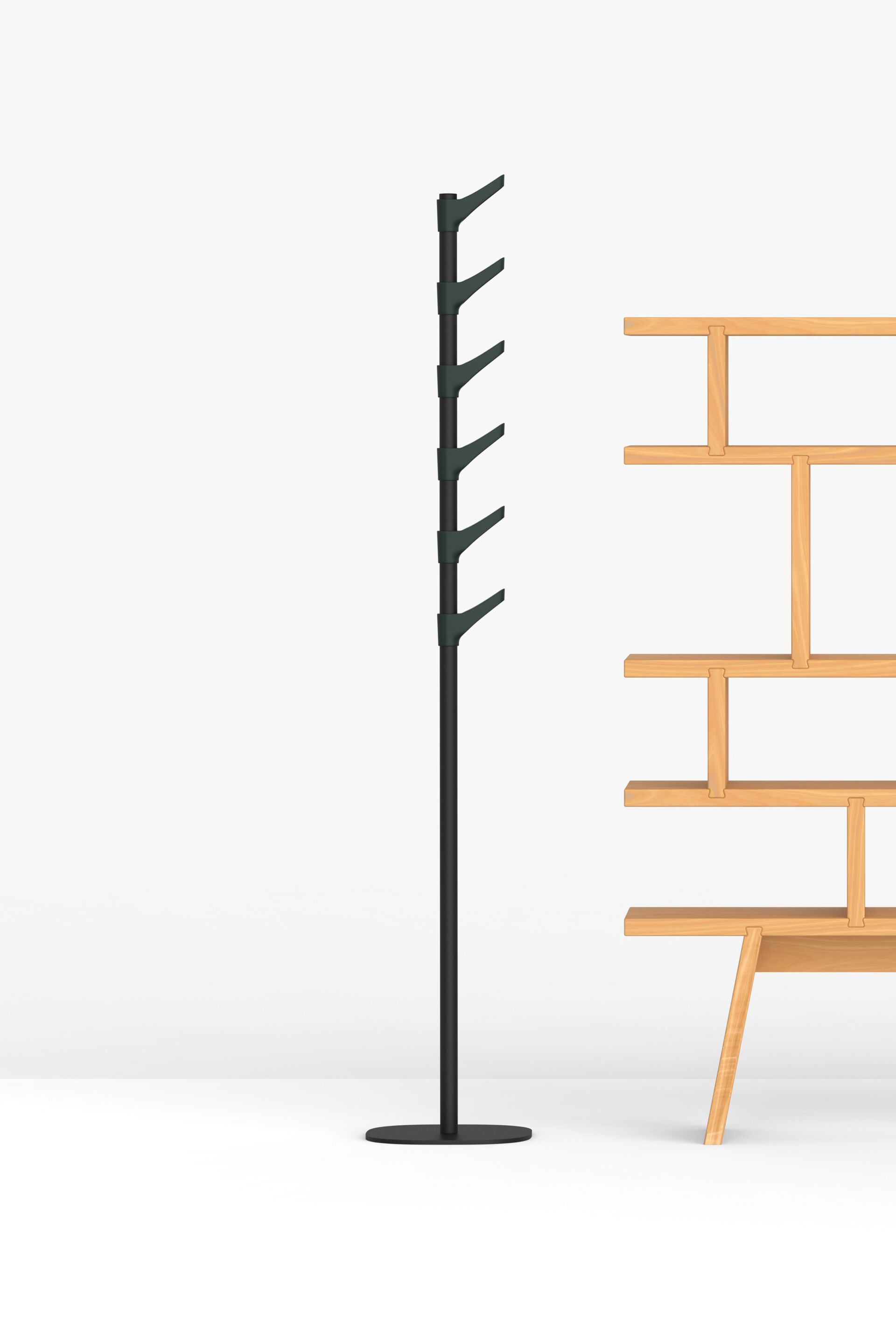 Стальная и пластиковая напольная вешалка FUNCTIONALS слайд ARCH-00035040 - Вид №33