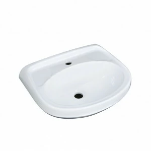 1015117 Подвесная раковина настенная круглая Лобненский Стройфарфор  белая