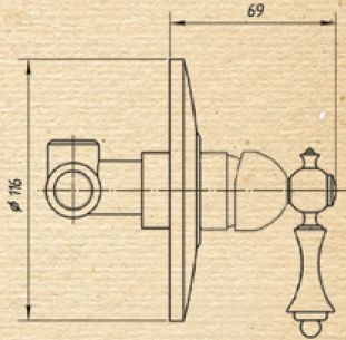 26889 Смеситель Migliore Bomond  - Вид №1
