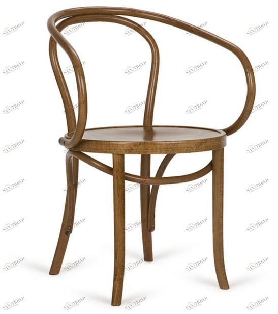 Paged Стул из бука с подлокотниками  B-1840 