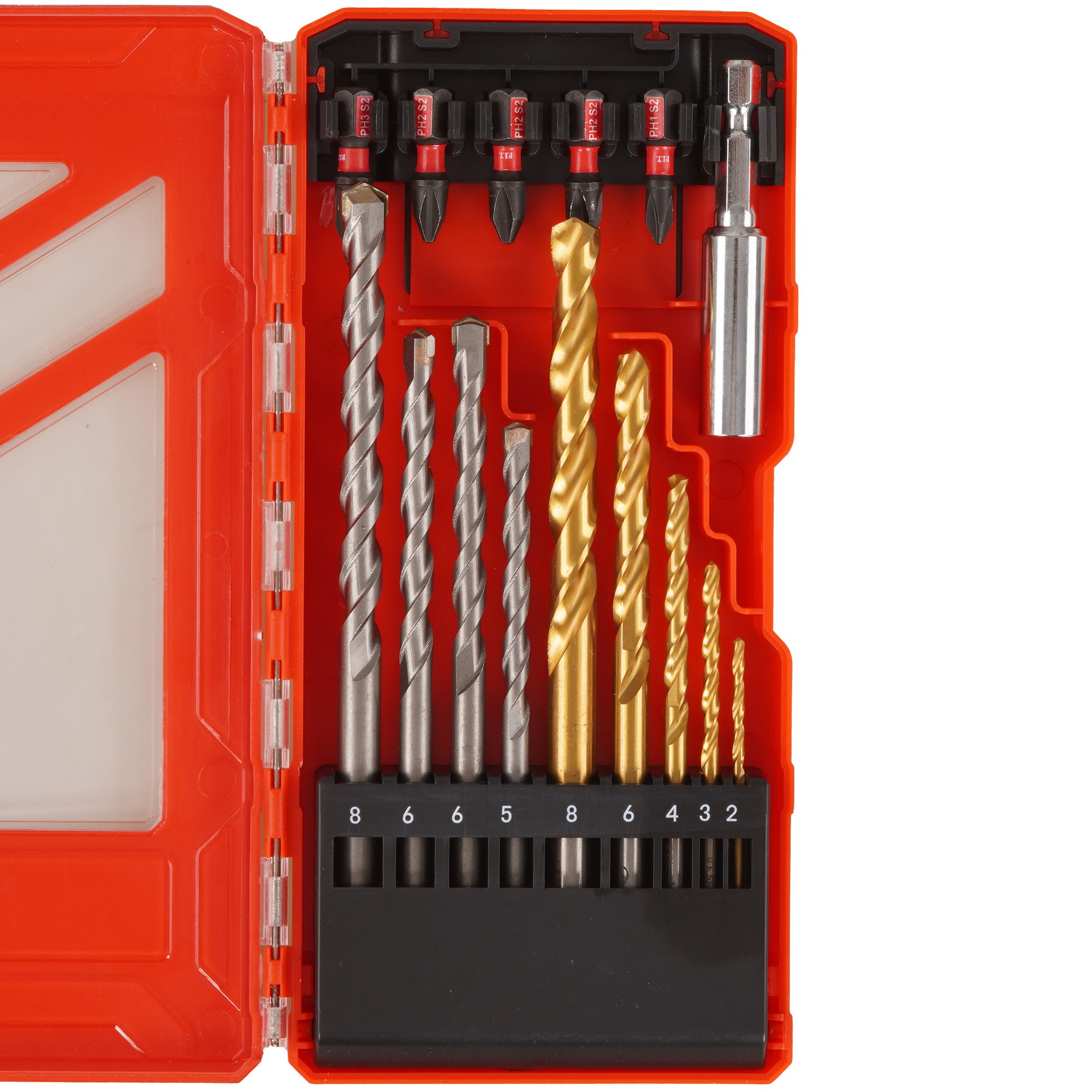 Набор бит и сверл P.I.T. ASET02-015A 9184742 PIT STDN-0134563 - Вид №1