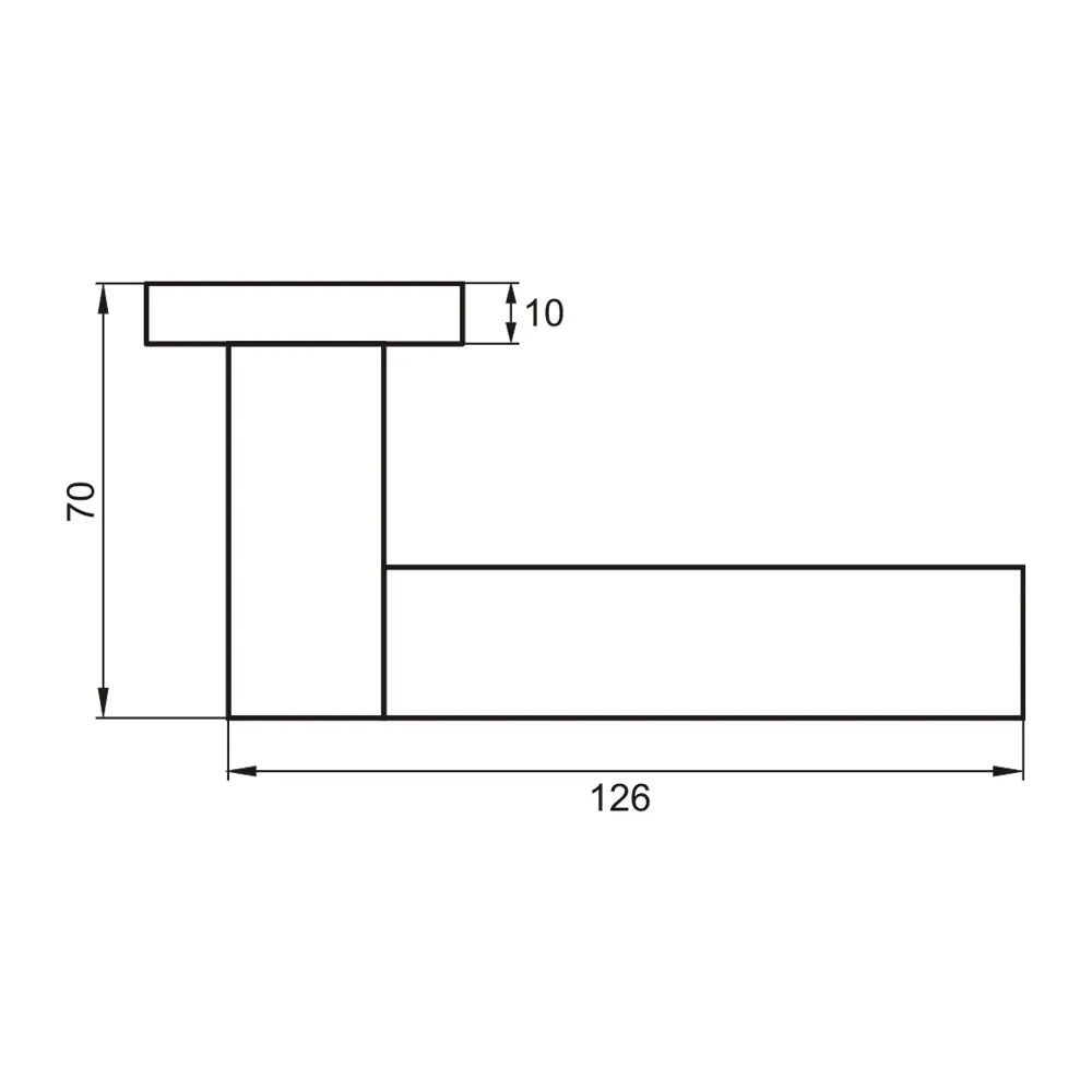 Дверные ручки Тирамису INAL 524-02 PW, без запирания, цвет жемчужный PUERTO STLM-2074126 - Вид №2
