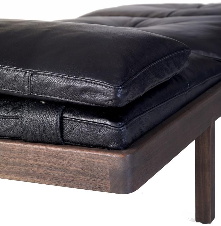 BassamFellows Мягкая кушетка из кожи Daybed Cb-41 - Вид №4