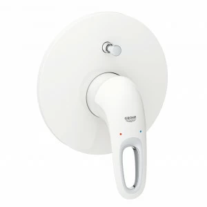 Внешняя часть смесителя для ванны GROHE Eurostyle new, белая луна (19506LS3)