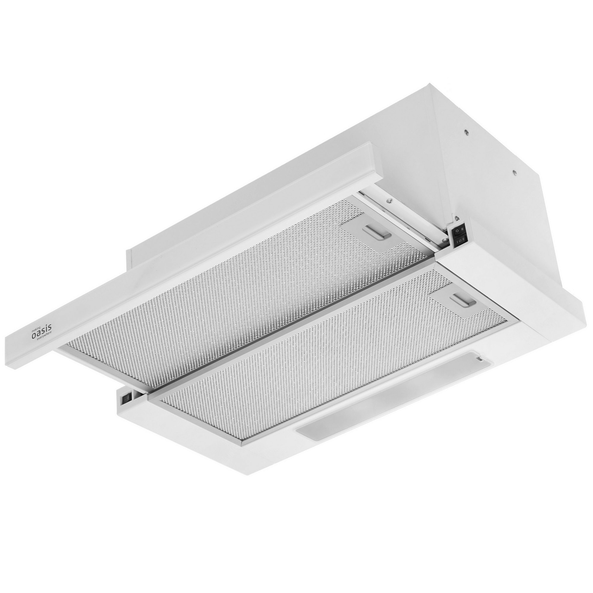 5355940 Вытяжка телескопическая Oasis VT-60WG белый/белый STDN-0063999 - Вид №2