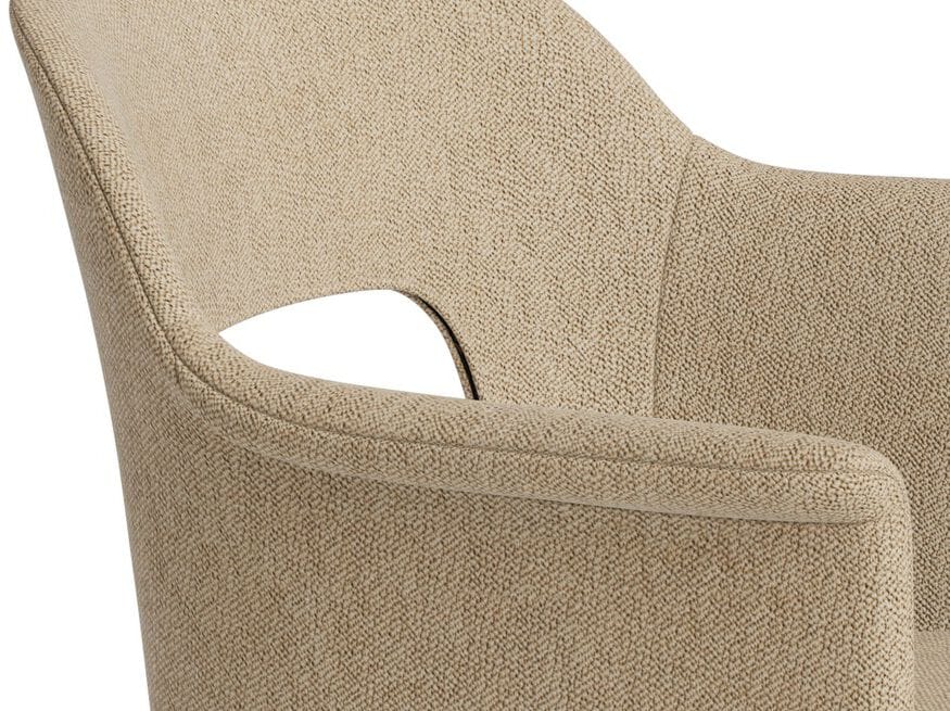 Мягкое кресло с открытой спинкой с подлокотниками Hay макет ARCH-00071158 - Вид №1