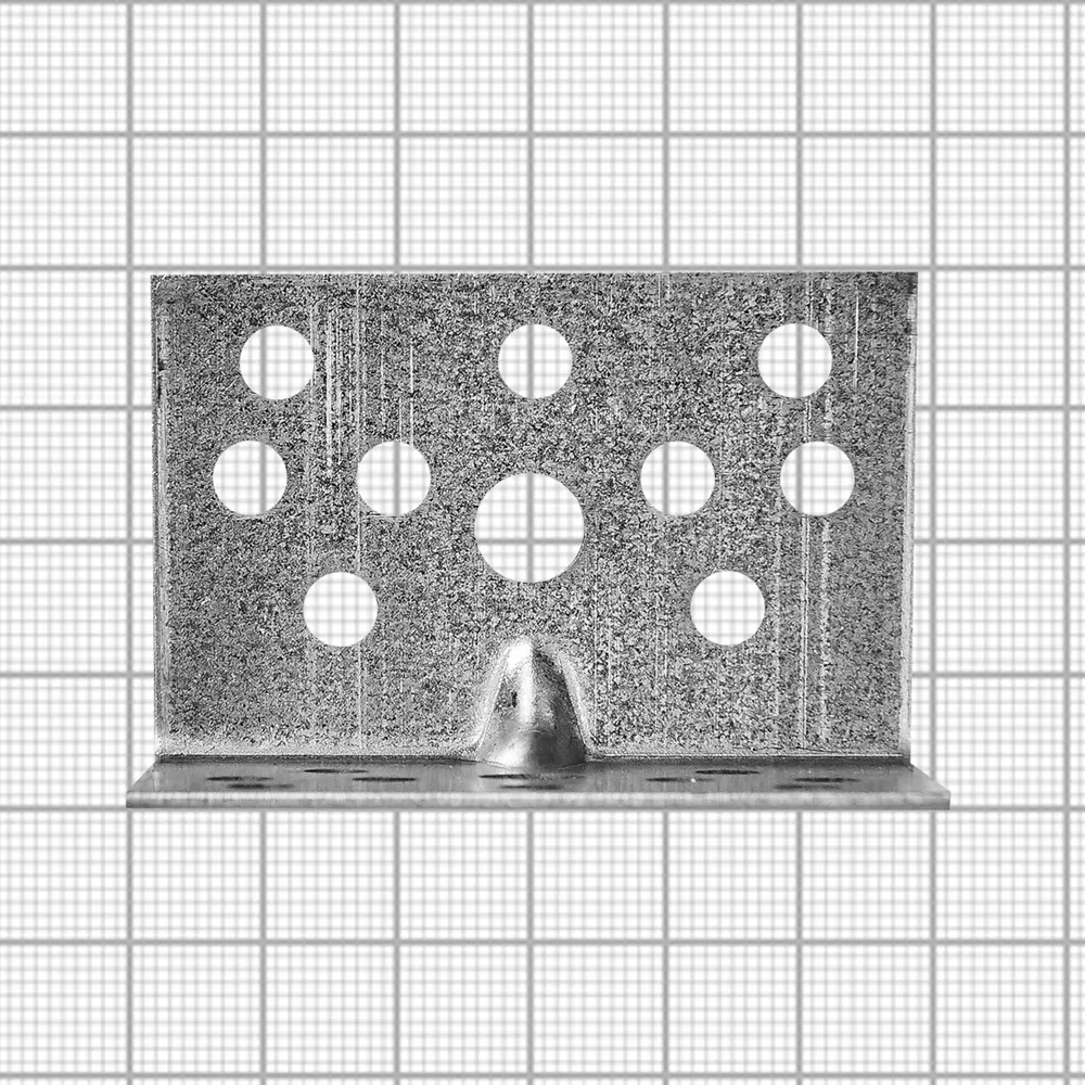 Угол крепежный усиленный 40х40х60х1,5 КРЕПКО-НАКРЕПКО STLM-2170342 - Вид №3
