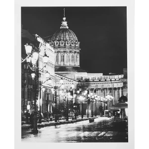 Santreyd Постер «Ночь в Петербурге» 40×50 см для стильного интерьера 87794385
