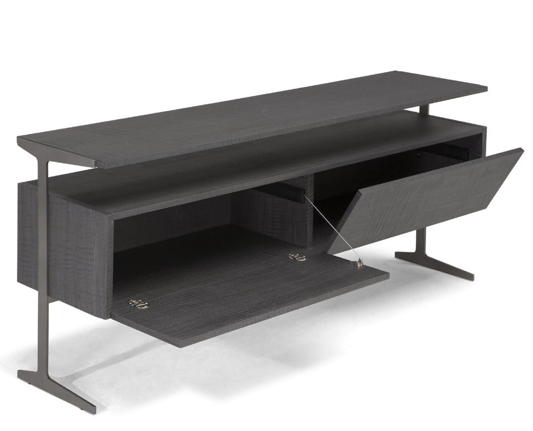 Деревянный шкаф с откидными дверями Natuzzi Italia Ido ARCH-00099544 - Вид №2