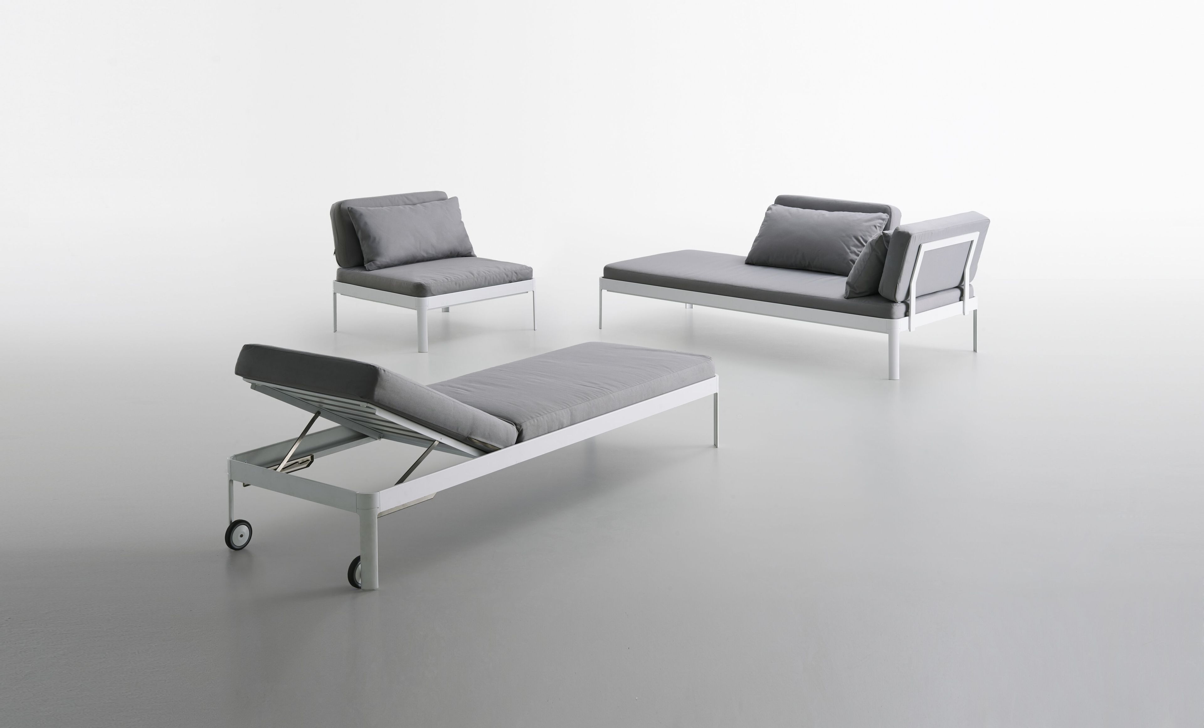 Ткань съемный садовый диван isOnAir Bertoncini ARCH-00143144 - Вид №11