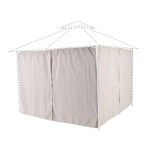 BEGINIA Oxis - Шторы для павильона бежевые с УФ-защитой 89395918