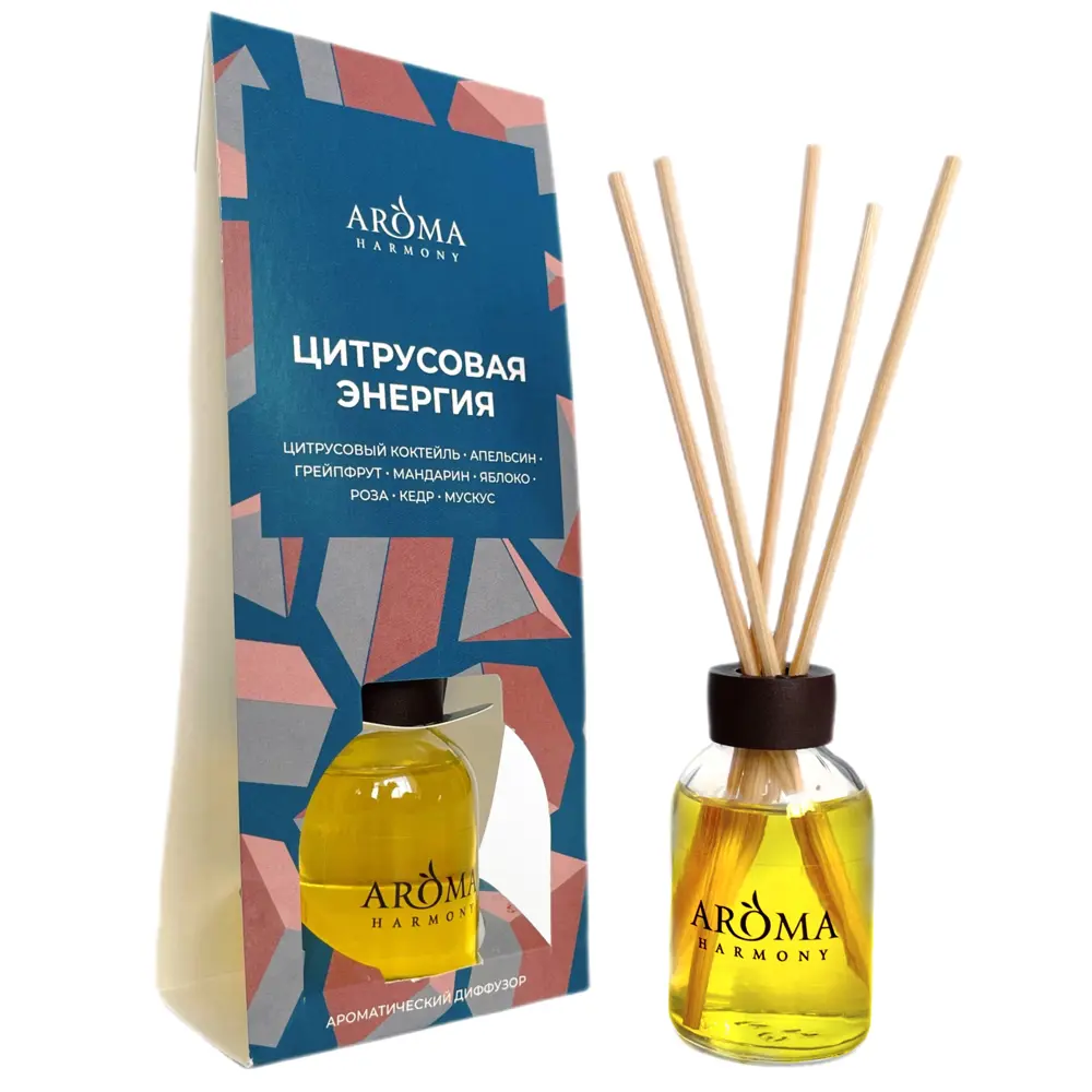 Ароматический диффузор Aroma Harmony Цитрусовая энергия 30 мл STLM-2000733