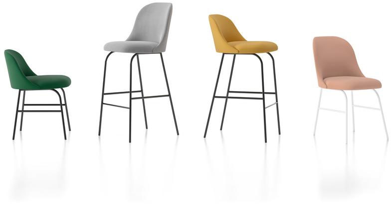 Viccarbe Стул из ткани Aleta sun-id-1439176 - Вид №3