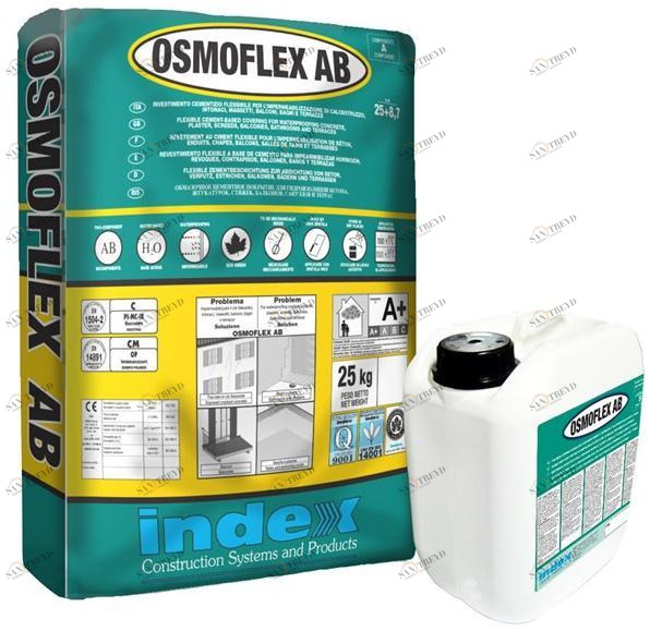 INDEX Эластичный цементный гидроизоляционный материал sun-id-1485032