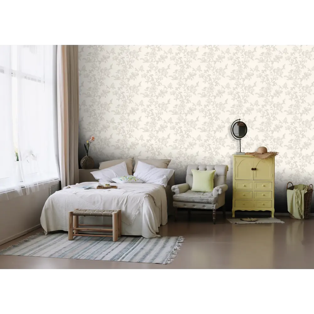 Обои флизелиновые Startdeco Ариэль бежевые 1.06 м 889352 STLM-2142319 - Вид №3