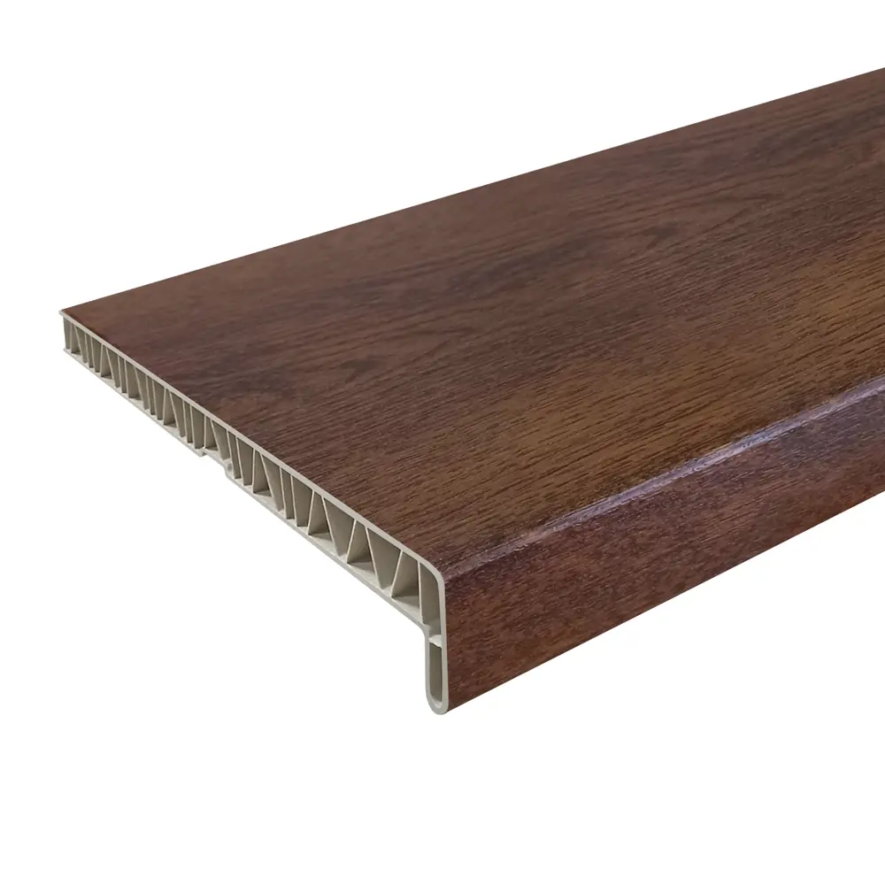 Подоконник ПВХ 3000x200 мм цвет орех FINEBER STLM-2135471