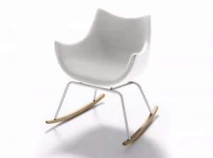 DE PADOVA Кресло-качалка из ткани