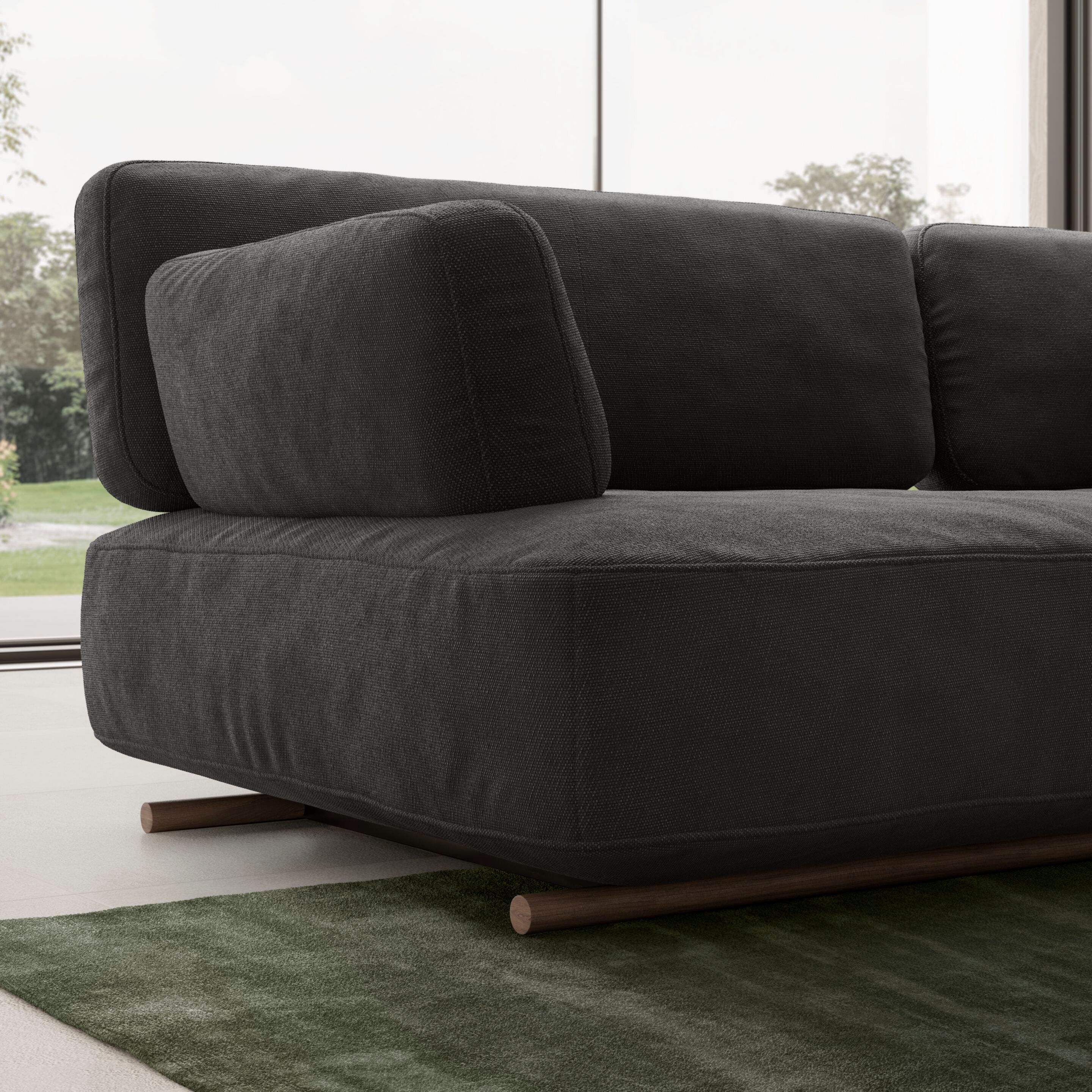 Модульный тканевый диван Natuzzi Italia Cava ARCH-00010120 - Вид №1