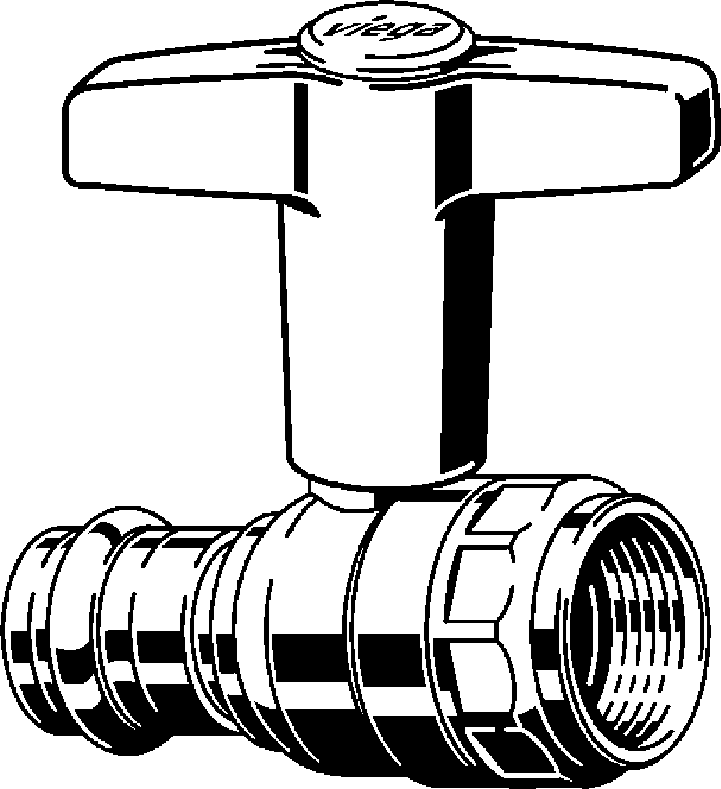 Viega Шаровой кран Easytop 2275.4 (746797) 746 797 - Вид №1