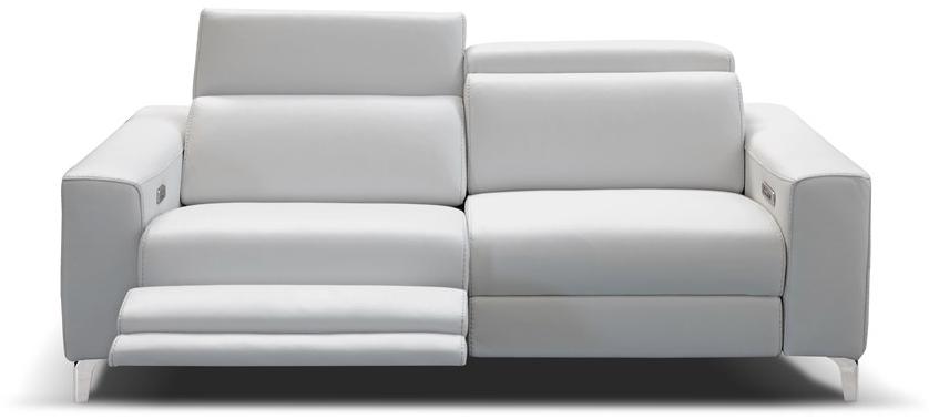 Rossini Sofas Откидной кожаный диван с электроприводом Emma sun-id-1466531 - Вид №1