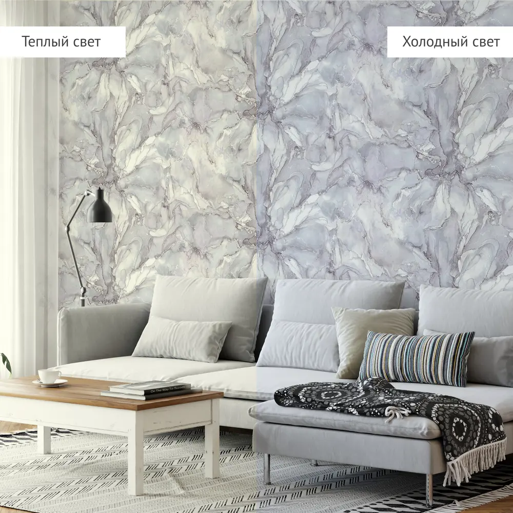 Обои флизелиновые Аспект Ру Байкал фиолетовые 1.06 м 70492-45АСП STLM-2076634 - Вид №4