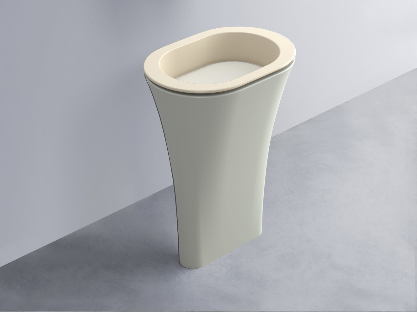 AMLA65-LN+AMPILO-TL+AMCOLO-PM Раковина Amedeo Ovale отдельностоящая cielo Enjoy + Amedeo Ceramica Cielo