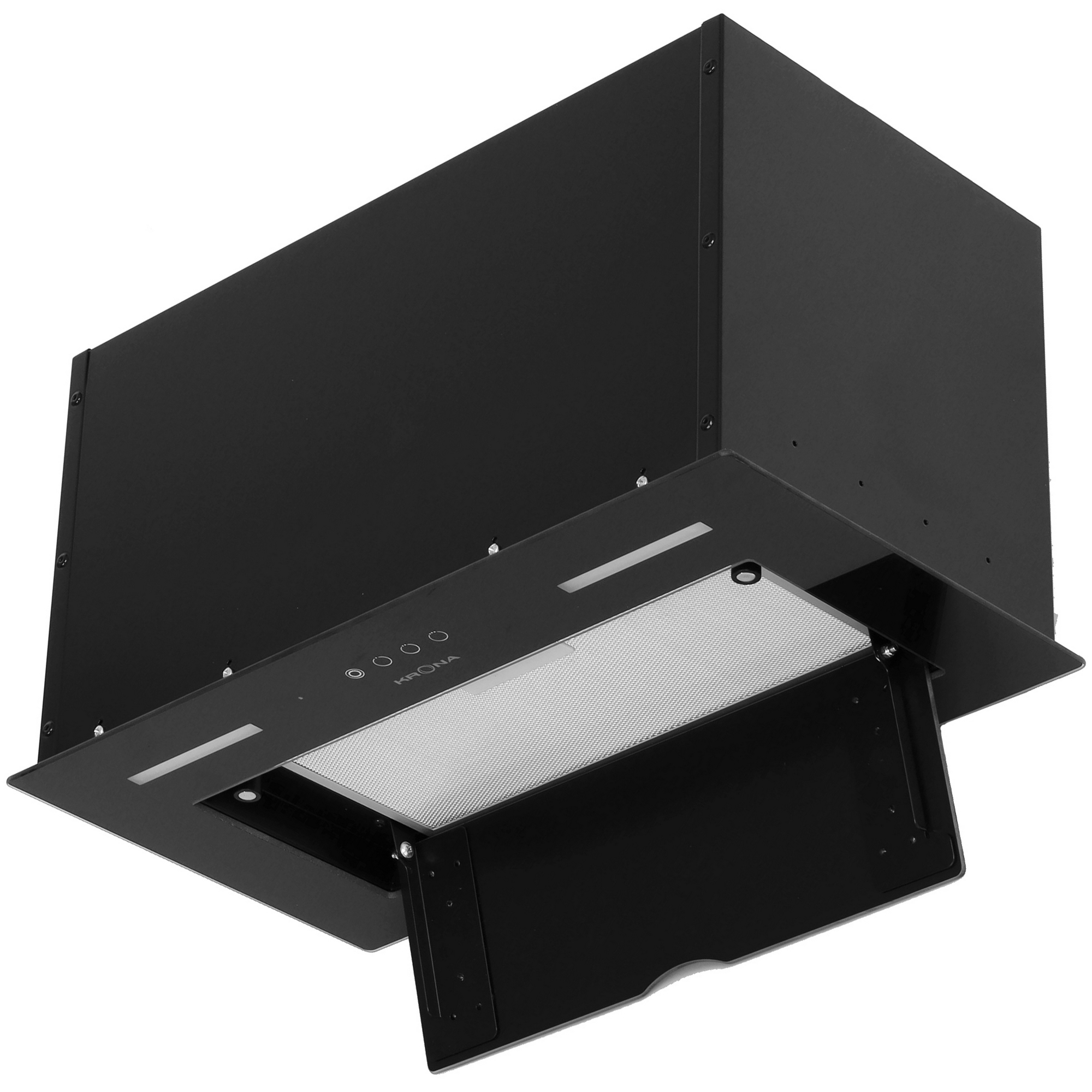 9113820 Вытяжка полновстраиваемая KRONA ZANDER 600 DN S черный/черный STDN-0108584 - Вид №2