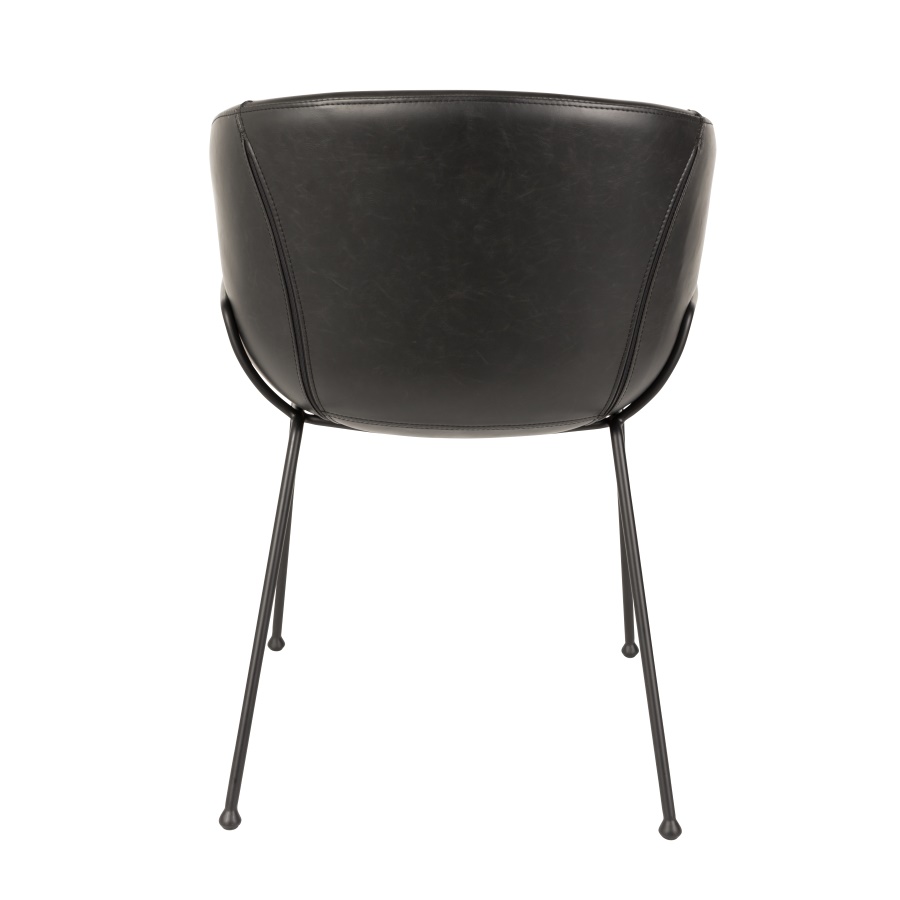 Кресло Feston черное Zuiver 1200146 - Вид №6