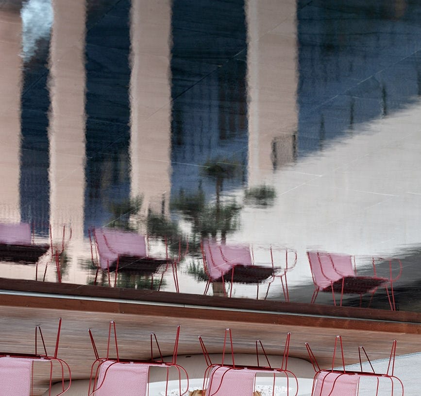 Стальной стул с порошковым покрытием с подлокотниками iSimar оливковое дерево ARCH-00063895 - Вид №13