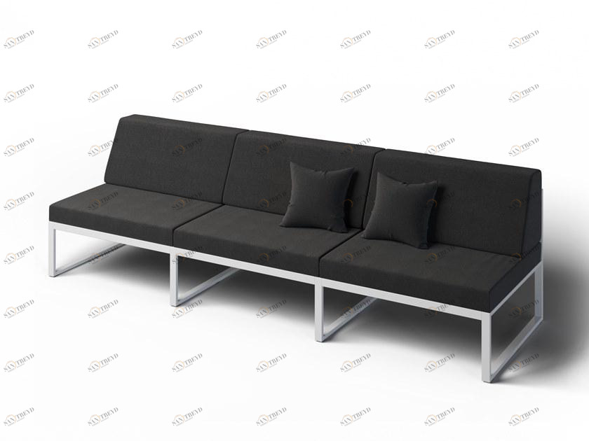 Laubo 3-х местный садовый диван Formal sun-id-1370242