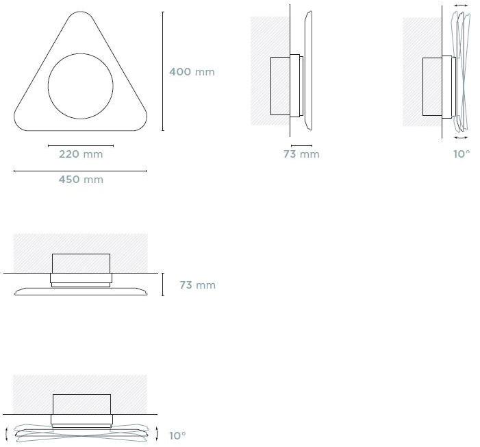Treviso Made Зеркальный настенный декоративный объект sun-id-1458525 - Вид №5