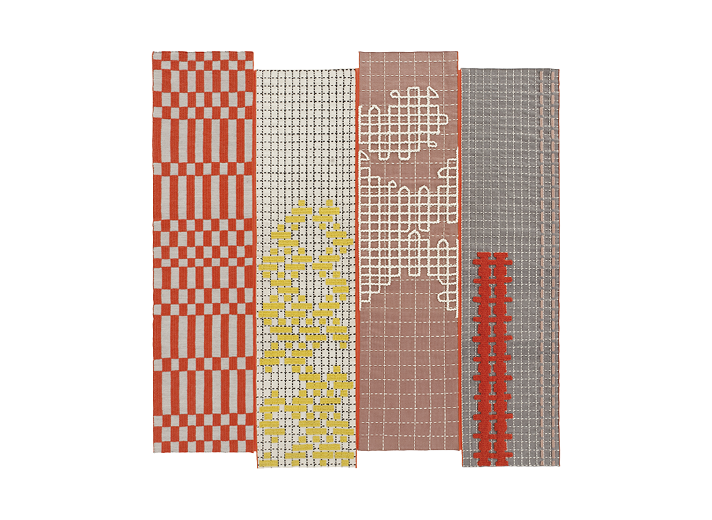 100161 Ковер Alfombras Orange 240 GAN Bandas