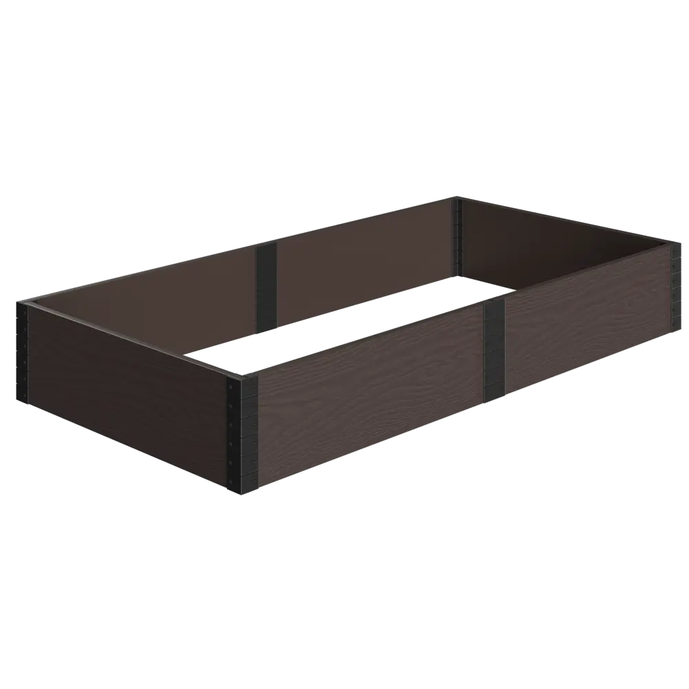 Грядка Holzhof с 3D-тиснением 300x100x30 см в цвете венге 89357041 STLM-0966539