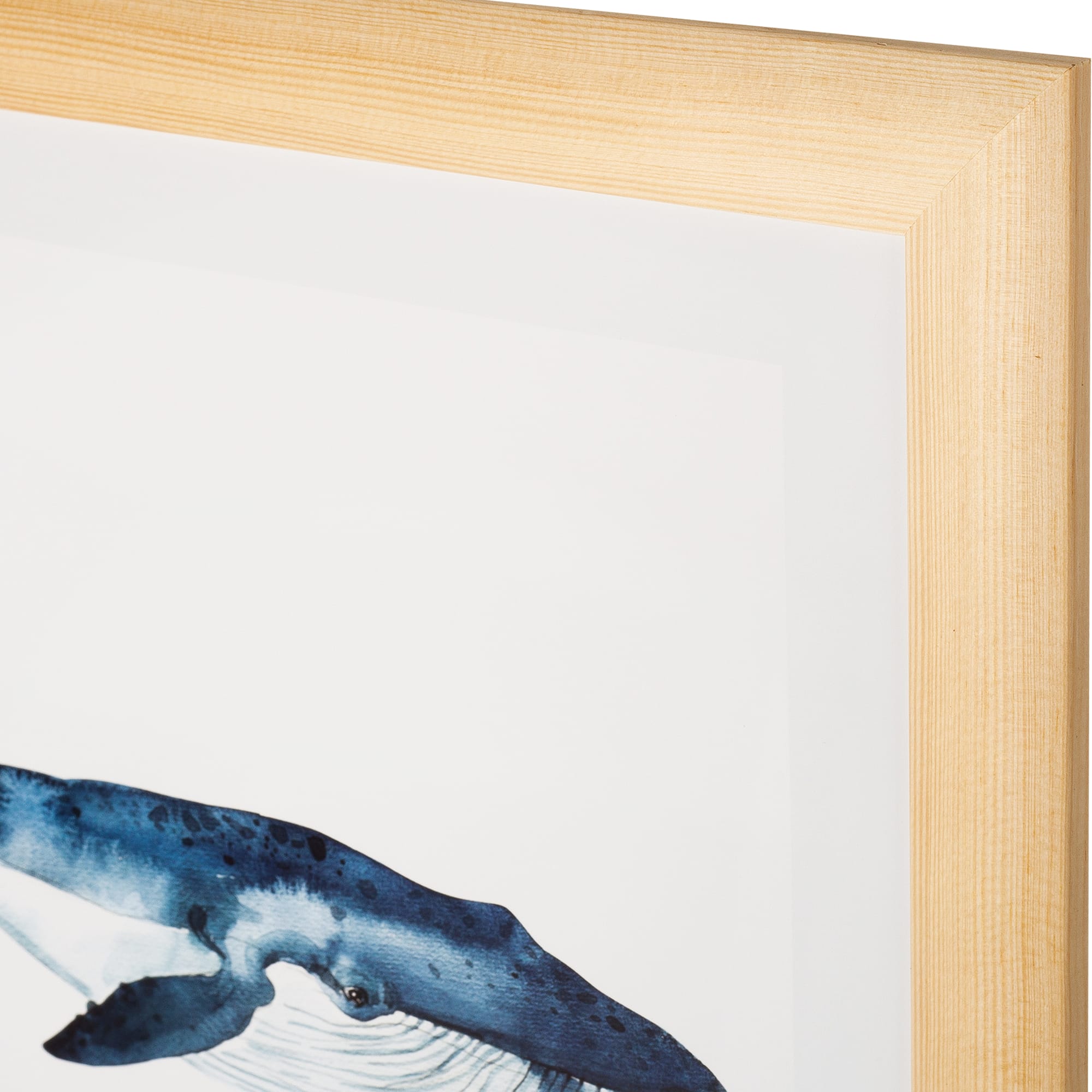 82206340 Постер в раме 40х40 см «Кит» Santreyd  - Вид №1