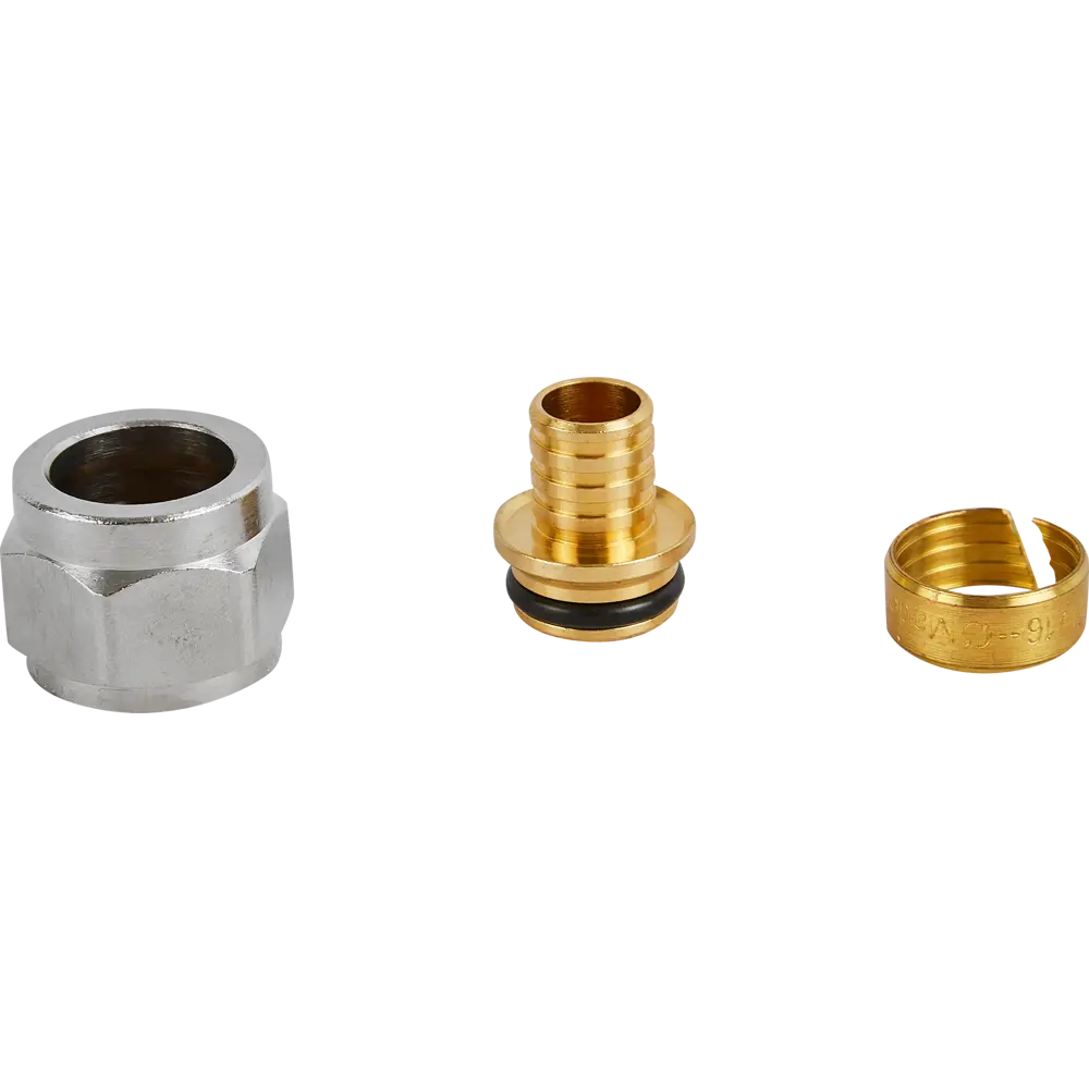 Stout: Компрессионный фитинг 1/2" для быстрого монтажа водопровода 82431563 STLM-0027244 - Вид №2