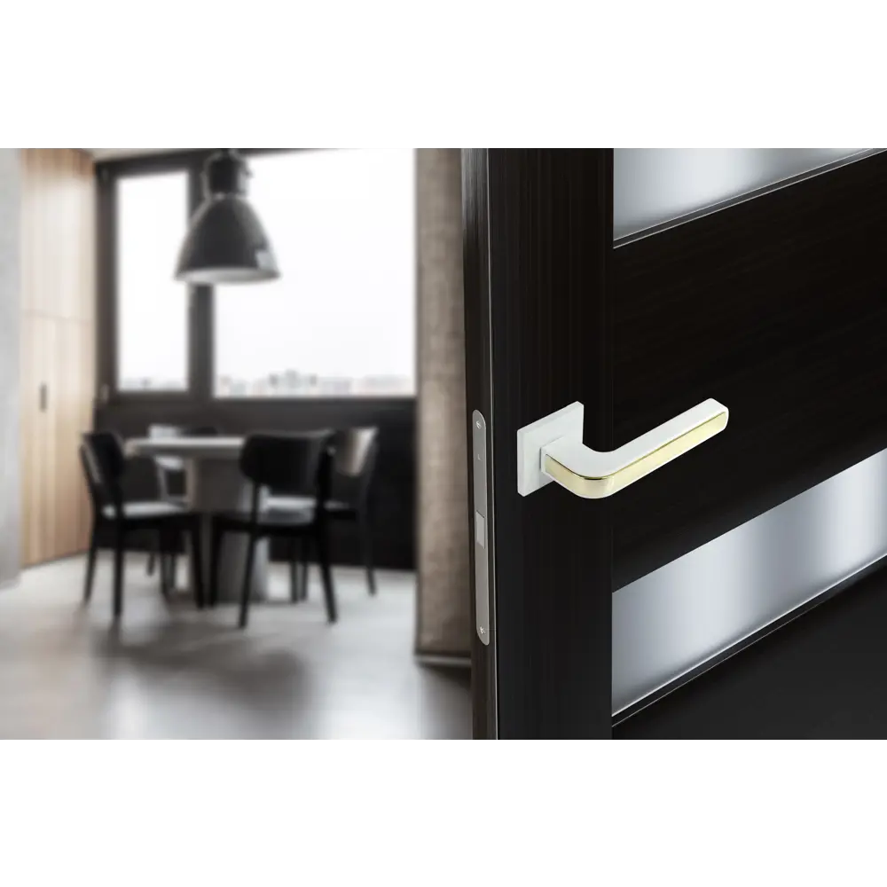 Дверные ручки Edson EDS-174B-Q2 белые для межкомнатных дверей 85170514 STLM-0059410 - Вид №10