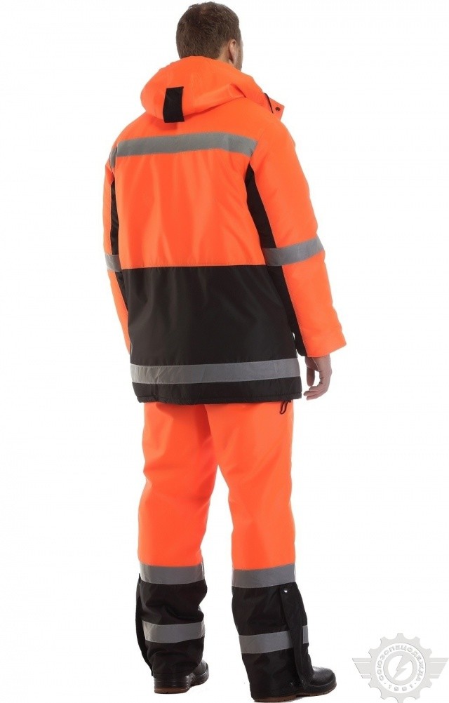 65954 Костюм "Магистраль" зимний с СВП  Зимняя спецодежда  размер 60-62/182-188  - Вид №9