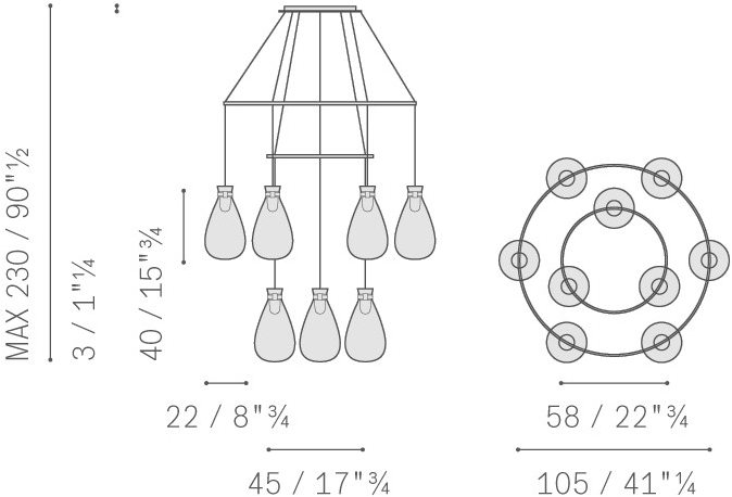 Poltrona Frau Люстра из дутого стекла La collezione - mobili e complementi sun-id-1396659 - Вид №14