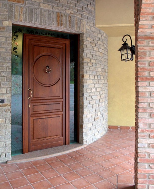 Подгонянная твердая деревянная входная дверь NAVELLO первые входные двери ARCH-00026568