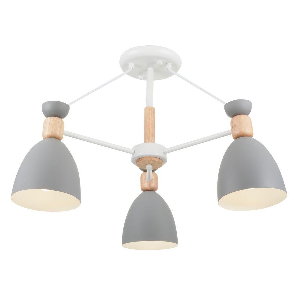 Потолочная люстра Freya Delia FR5033CL-03W серая FREYA DELIA 280001 Серый  - Вид №2